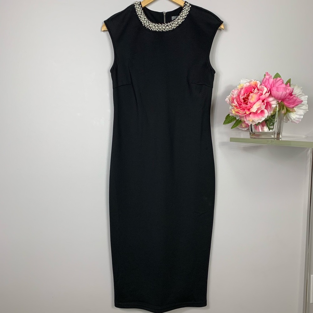 NWOT - Nieman Marcus dress with pearls